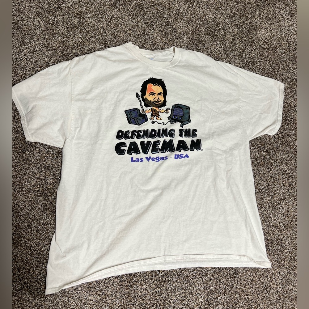 Las Vegas “Defending The Caveman” t-Shirt